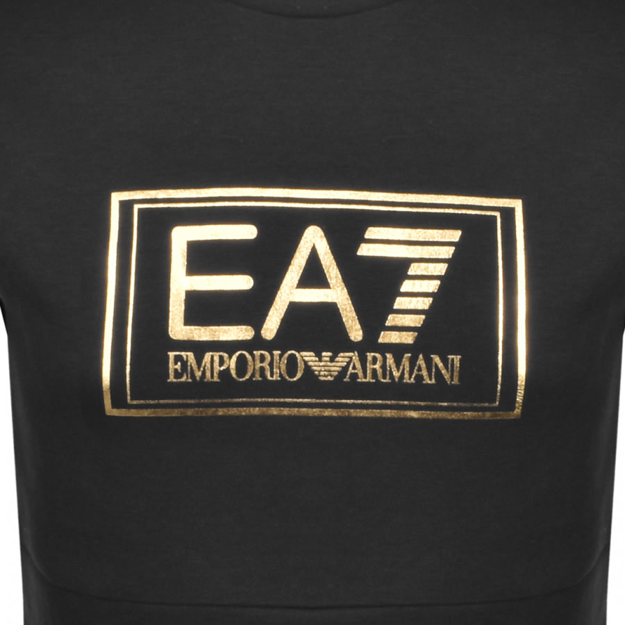 Alternative Image for ProductEA7 Emporio Armani Logo Sweatshirt Black3